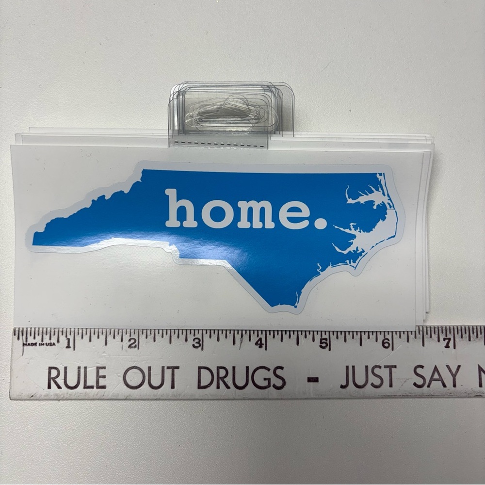 Light Blue North Carolina Sticker